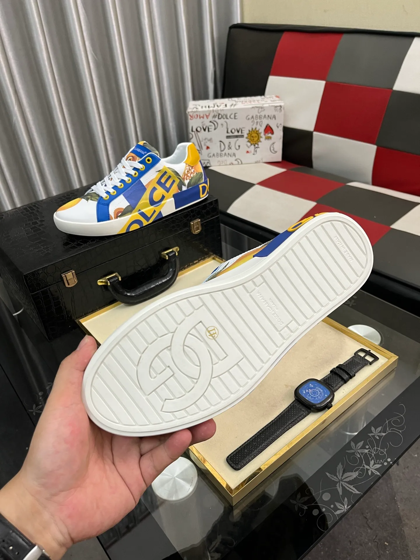 Men's shoes 💰480⌚️⌚️[DG] The latest official website casual, men's shoes original quality imported first-layer cowhide stitching ➕Yangli [Proud] In terms of materials and workmanship, it beats all versions on the market 💕The highest quality shipments. Real photos, imported fabrics highlight the unique charm of the brand 😘The shoelaces are also original custom-made 👻Classic lace-up shoes are very comfortable on the feet, size 35-46